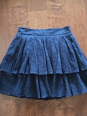 Sophie Theallet Tiered Skirt *Navy*